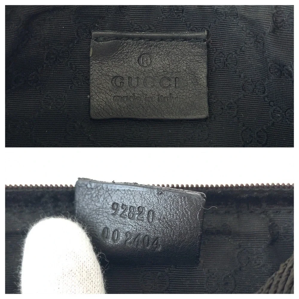 Gucci Gucci Canvas/Leather Handbag 92820 Canvas Handbag 92820 - Picture 4 of 10